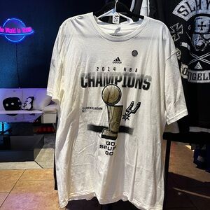 Adidas White Graphic T-Shirt